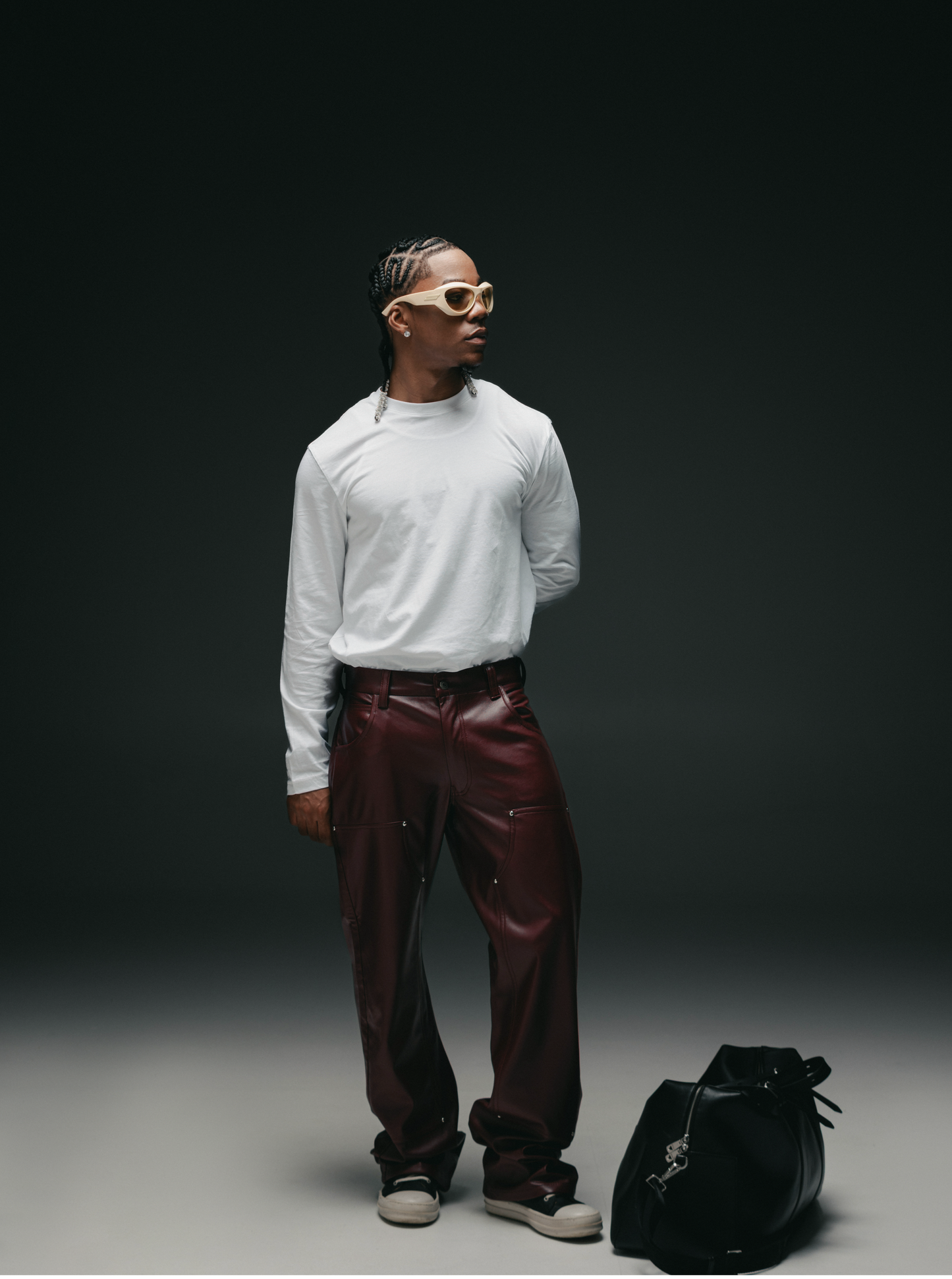 Atelier Carpenter Pants Burgundy